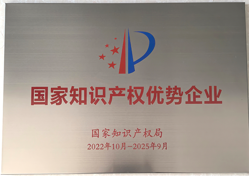 國家知識產權優勢企業 